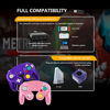 Picture of Gamecube Controller, Classic Wired Controller for Wii Nintendo Gamecube (Pink & Purple-2Pack)
