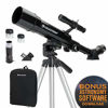Picture of Celestron - 50mm Travel Scope - Portable Refractor Telescope - Fully-Coated Glass Optics - Ideal Telescope for Beginners - BONUS Astronomy Software Package