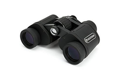 Picture of Celestron - UpClose G2 7x35 Binocular - Multi-coated Optics for Bird Watching, Wildlife, Scenery and Hunting - Porro Prism Binocular for Beginners - Includes Soft Carrying Case