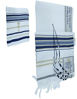 Picture of New Covenant Prayer Shawl, English / Hebrew & Bag (Israel) Holy Land (72 x 24 Inch ( Small ))