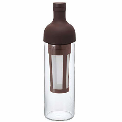 Picture of Hario Cold Brew Coffee Wine Bottle, 650ml, Brown