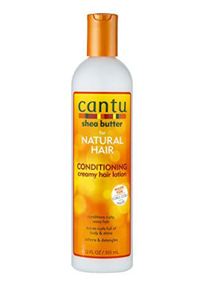 Picture of Cantu Conditioning Creamy Hair Lotion with Shea Butter for Natural Hair, 12 fl oz (Packaging May Vary)