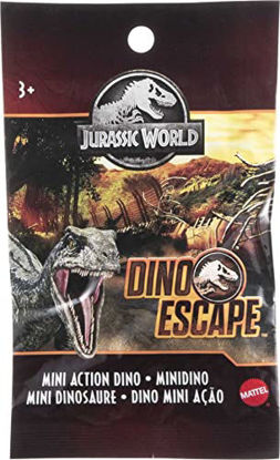 Picture of Jurassic World Mini Dinosaur Action Figure with 1 or 2 Movable Joints Iconic to Its Species, Realistic Sculpting & Decoration, Great Collectible Gift Ages 4 Years Old & Up, Styles May Vary