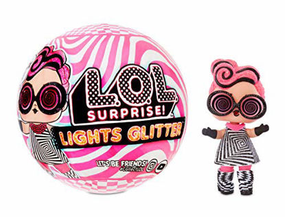 Picture of L.O.L. Surprise! Lights Glitter Doll with 8 Surprises Including Black Light Surprises