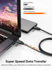 Picture of CableCreation USB C to USB A Cable 5FT, USB C to USB 3.1 USB 3.2 Gen2 10Gbps USB A to C Data Cable, Fast Charging Cable Type C 60W 20V/3A for USB C External SSD MacBook Pro iPad S21, etc,1.5m Gray