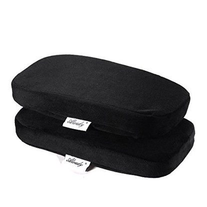 Picture of Aloudy Arm Rest Pillow, 2021 New Size 11? Office Chair Armrest Cover Pads, Comfy Desk Chair Cushions for Elbows and Forearms(Large, Set of 2)