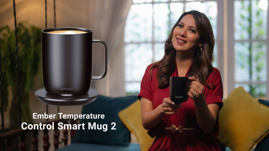 Temperature Control Mug 2, 10 Oz, Black