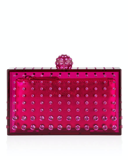 Picture of Aquazzura Women's Tequila Clutch, Pink, One Size