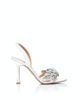 Picture of Aquazzura Galactic Flower Sandal 95, White, 11