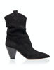 Picture of Aquazzura Boogie Cowboy Bootie 70, Black, 6