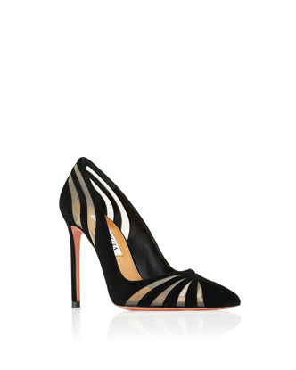 Picture of Aquazzura The Spy Pump 105, Black, 7.5