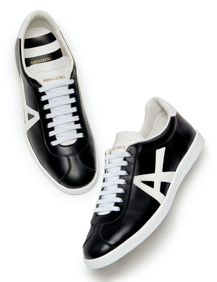 Picture of Aquazzura The A Sneaker, Black/white, 4
