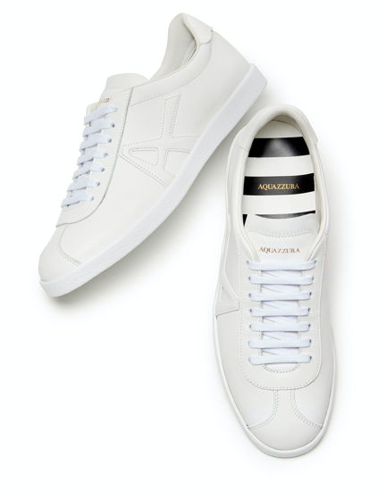 Picture of Aquazzura The A Sneaker, White, 9.5