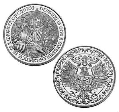 Picture of Medieval Knight Coin European Chivalry Challenge Coins Commemorative Coin