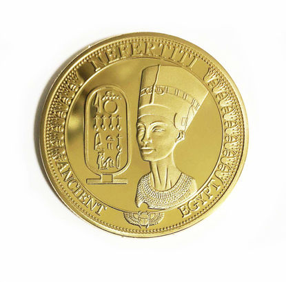 Picture of Egyptian - Ancient Nefertiti Pyramids Commemorative Coin Collector's Coin Egypt