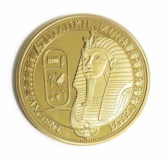 Picture of Egyptian - Ancient Tutankhamun Pyramids Commemorative Coin Collector's Coin Egypt King TUT