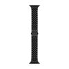 Picture of Michael Kors Black Stainless Steel Band for Apple Watch®, 38/40/41mm and 42/44/45mm (Model: MKS8056)