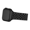Picture of Michael Kors Black Stainless Steel Band for Apple Watch®, 38/40/41mm and 42/44/45mm (Model: MKS8056)