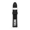 Picture of Diesel Unisex Apple 42/44/45mm Silicone Interchangeable Watch Band Strap, Color: Black (Model: DSS0011)