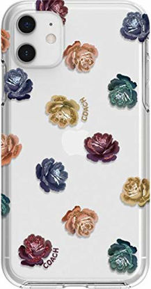 Picture of Coach - Dreamy Peony Protective Case for Apple iPhone 11 Pro - Clear/Rainbow/Glitter (Clear/Rainbow/Glitter, iPhone 11 Pro 5.8")