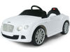 Picture of BENTLEY Continental Power 12V Electric Car for Kids - Ride On Car - Battery Powered Ride On Toy Car - with Remote Control - Kids Ride On Toy GT Speed Convertible MP3 Rubber Wheels Horn White