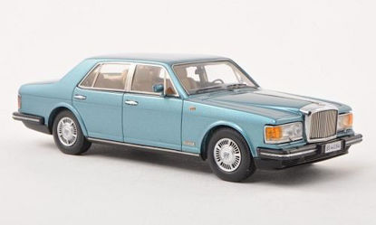 Picture of Bentley Mulsanne, met. light blue , 1980, Modellauto, Ready-made, Neo 1:43