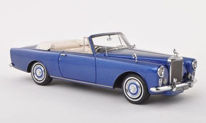 Picture of Bentley SII Continental Mulliner Park Ward DHC, metallic-blue, RHD, 1959, Model Car, Ready-made, Neo 1:43