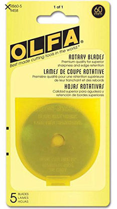 Picture of Olfa Rotary Blade Refill (5 per Package) - 60 Millimeters