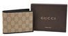 Picture of Gucci 278596 Men's Beige and Brown Canvas GG Guccissima Bifold Wallet
