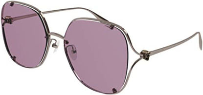 Picture of Sunglasses Alexander McQueen AM 0366 S- 003 Beige/Pink