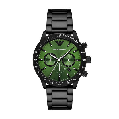 Picture of Emporio Armani Chronograph Black Stainless Steel Watch (Model: AR11472)
