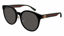 Picture of Gucci GG0416SK 002 55M Black/Multicolor/Grey Round Sunglasses For Women + BUNDLE with Designer iWear Complimentary Eyewear Care Kit