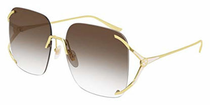 Picture of Gucci GG0646S Gold One Size