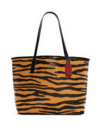 Picture of Coach - City Tote - C7667 - Tiger print