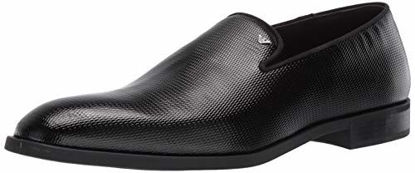 Picture of Emporio Armani Men's Formal Slip on Loafer, 8.5 Black