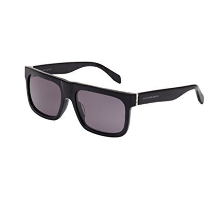 Picture of Sunglasses Alexander McQueen AM0037S AM 0037 S 37 BLACK / GREY / BLACK