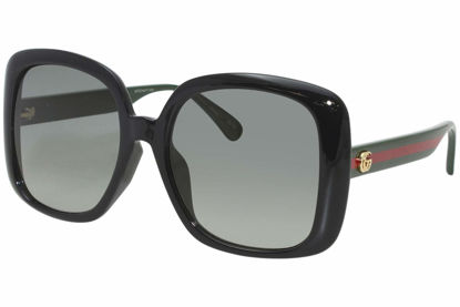 Picture of Sunglasses Gucci GG 0714 SA- 001 Black/Grey Green