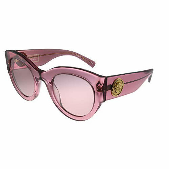 Versace Purple Oval Sunglasses Versace