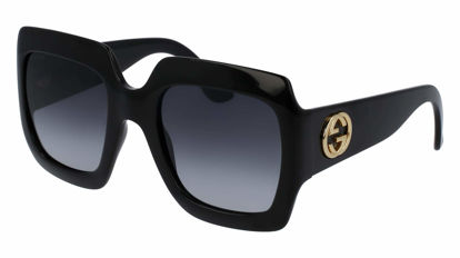 Picture of Gucci GG0053S Black Size 54mm