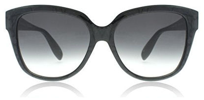 Picture of Alexander McQueen 003 Grey 0041S Butterfly Sunglasses Lens Category 3 Size 57mm