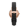Picture of Emporio Armani Women's Two-Hand Black Leather Watch (Model: AR11387)