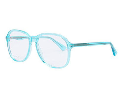 Picture of Eyeglasses Gucci GG 0259 O- 003 LIGHT-BLUE /