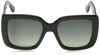 Picture of Gucci GG0141S 001 Black GG0141S Square Sunglasses Lens Category 2 Size 53mm