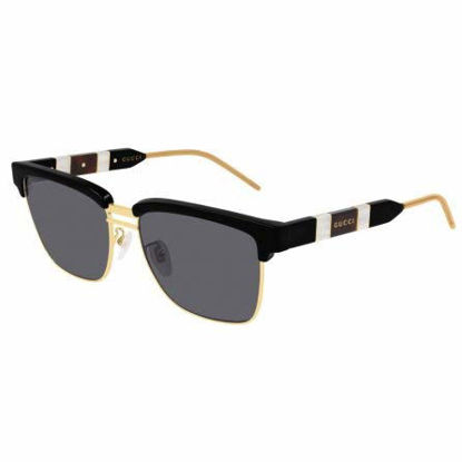 Picture of Gucci GG0603S - 001 Sunglasses Black w/Grey lens 56mm