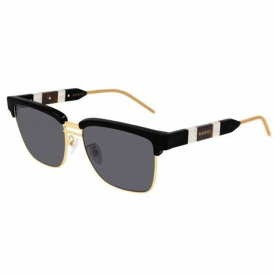 Picture of Gucci GG0603S - 001 Sunglasses Black w/Grey lens 56mm