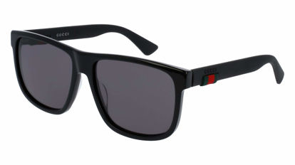 Picture of Gucci GG 0010 S- 001 BLACK/GREY Sunglasses, 58-16-145
