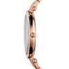 Picture of Michael Kors Analog Rose Dial Women's Watch - MK3192 Pave Bar Slider Rose Gold Bracelet