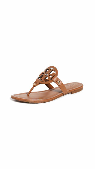 Tory burch miller hotsell sandals vintage vachetta