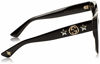 Picture of Gucci Women's Urban Stars Rectangle Sunglasses, Black/Grey, One Size