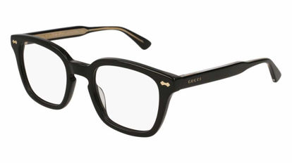 Picture of Gucci GG 0184O 001 Black Plastic Square Eyeglasses 50mm